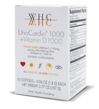 UnoCardio 1000   Vitamin D 1000 - 60 Softgels