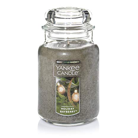 Yankee Candle Large Jar Candle, Holiday Bayberry