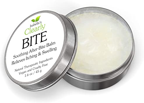 Clearly BITE Soothing After Bite Anti Itch Balm. Fast Relief from Bug Bites, Mosquitoes, Bees, Fleas, Bed Bugs. Natural Ointment with Aloe Vera, Peppermint, Calendula. Vegan. USA. 45 g