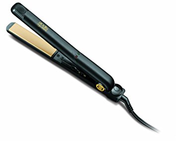 Andis 1-Inch Ceramic Clamp Flat Iron, Black (67095)