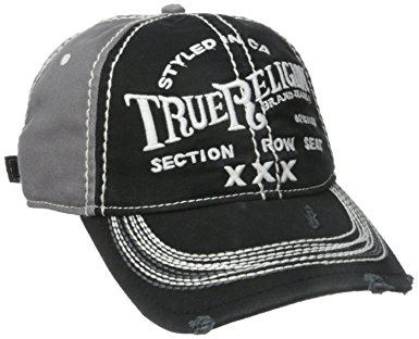 True Religion Men's Triple X Baseball Cap