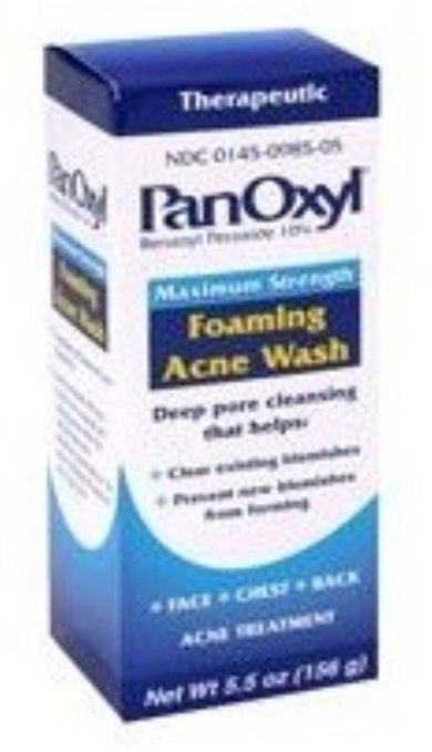 PanOxyl Foaming Acne Wash 5.5 oz (Pack of 2)