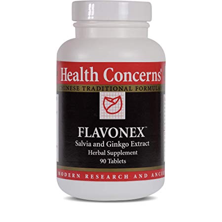 Health Concerns - Flavonex - Salvia and Ginkgo Extract Herbal Supplement - 90 Tablets