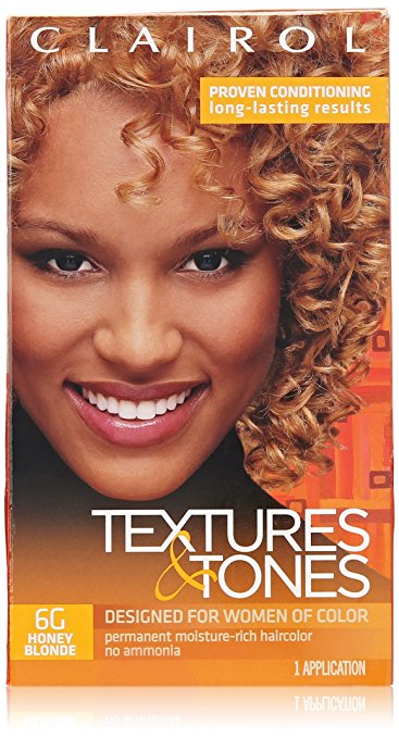 Clairol Professional Textures and Tones Permanent Hair Color, Honey Blonde