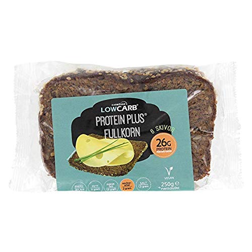 CarbZone Low Carb Protein Plus® Bread 250 g, (Pack of 3), High Protein