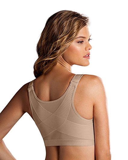 Leonisa Women's Posture Corrector Wireless Back Support Bra