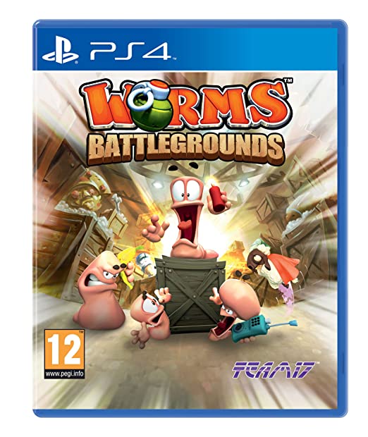 Worms Battlegrounds Sony Playstation 4 PS4 Game UK