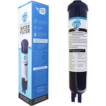 Refrigerator Water Filter Compatiable with Whirlpool 4396841B Pur Filter3 Everydrop Push Button (1-Pack)
