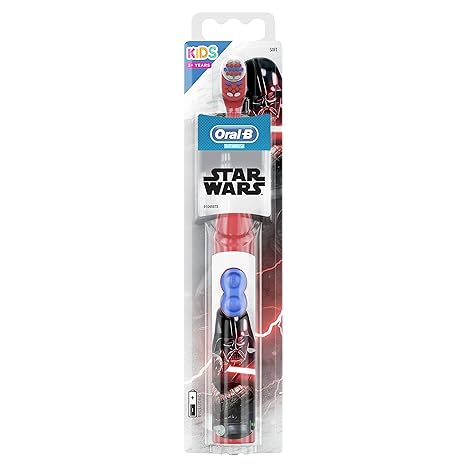 Oral-B Battery Electric Powered Kid's Toothbrush Featuring Star Wars Soft, 1