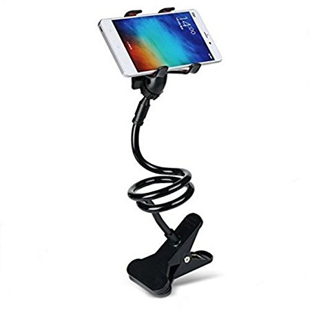 Dervin Unique Portable Foldable Universal Flexible Mobile Holder Lazy Stand For Apple / Samsung / HTC / Sony Mi / One Plus and Other Phones Upto 6" Assorted Colors
