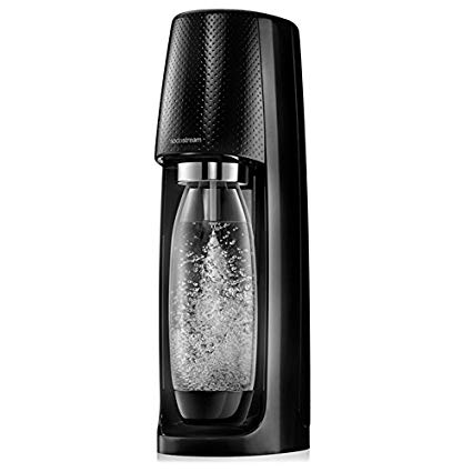 SodaStream Fizzi Sparkling Water Maker, Carbonator Not Included, Black