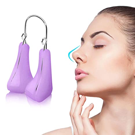 Nose Shaper Clip, Nose Lifter with Soft Silicone, best for Wide Noses, Nose Bridge Straightener, Nose Beauty