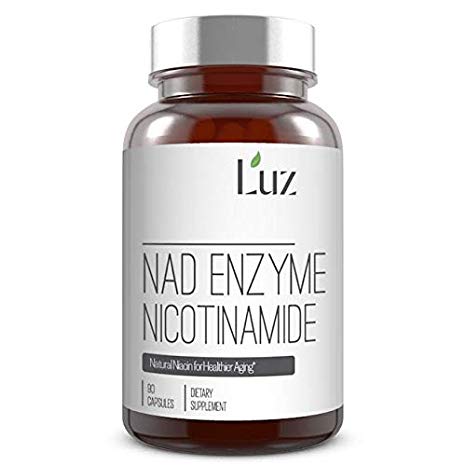 Luz NAD Nicotinamide Supplement Flush Free Niacin (Vitamin B3)