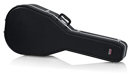 Gator Cases Deluxe Molded Guitar Case for Jumbo Sized Acoustic Guitars (GC-JUMBO)