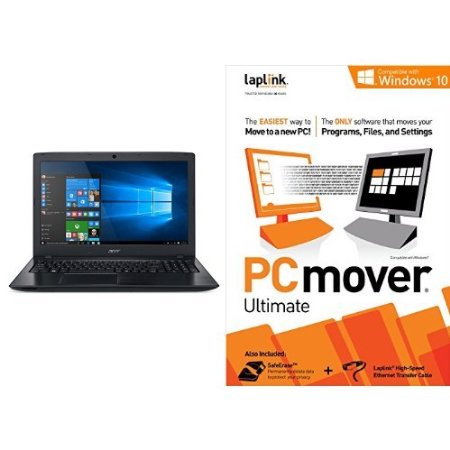 Acer Aspire E 15, 15.6 Full HD, Intel Core i5, with Laplink PCMover Migration Software