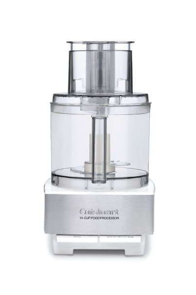 Cuisinart DFP-14BCWN Food Processor, White/Brushed Stainless Steel