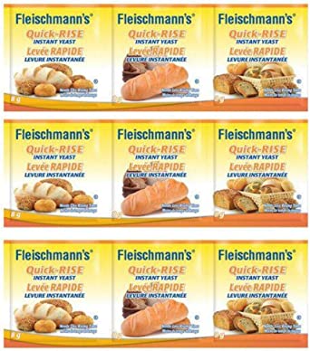 Fleischmann's Quick-Rise Instant Yeast 8 g x 9 Sachet