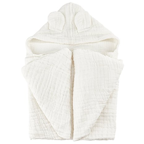 Hooded Towel for Kids - Ultra Soft and Super Fluffy Baby Towels - Best for Keeping Baby Warm and Cozy, Size 42"x28", Ideal Baby Bath Towels for girls and Boys