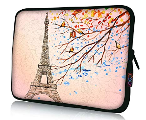 iColor 17" Laptop Sleeve Bag 16" 16.5" 17.3" 17.4" inch Notebook Computer PC Neoprene Protection Case Cover Pouch Carrier Holder