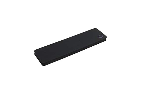 Cooler Master MasterAccessory Small Wrist Rest with Low-Friction Surface, Anti-Slip Base, and Water-Resistant Coating