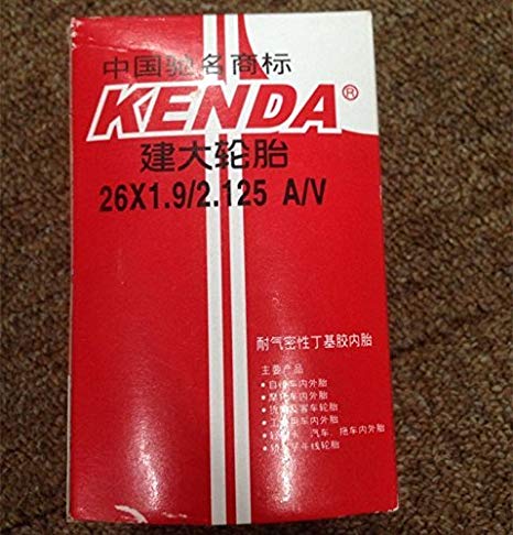 Kenda Bicycle Inner Tube Schrader Valve 26inch X1.9/2.125 32mm for Mountain Bike