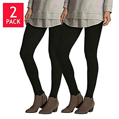 Felina™ Ladies' Lightweight Legging 2-pack Black