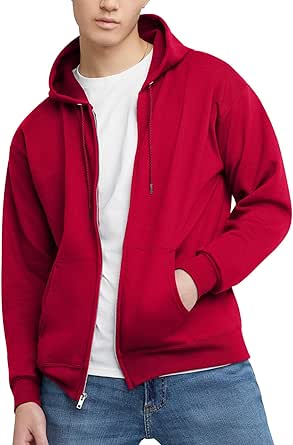 Hanes Men's Hooded Sweatshirt, Opaque