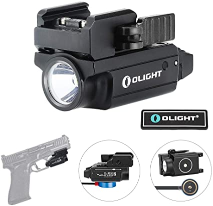 OLIGHT PL-Mini 2 Valkyrie 600 Lumens Magnetic USB Rechargeable Compact Weaponlight with Adjustable Rail