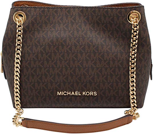 Michael Kors Medium Chain Messenger Signature Bag