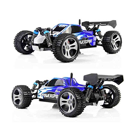 DeXop 1/18 Master Race Cars RC Scale RTR Racing 4WD 2.4G Radio Remote Control Off Road Truck Roadster for Kids