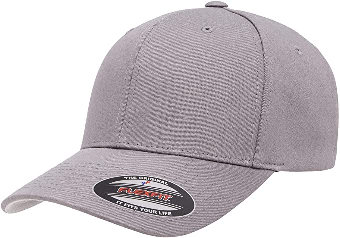 Flexfit/Yupoong Mens Cotton Twill Fitted Cap