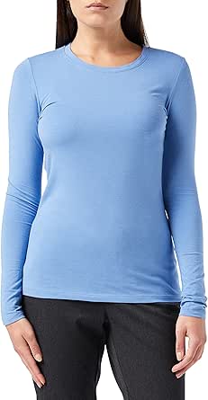 Amazon Essentials Women's Classic-Fit Long-Sleeve Crewneck T-Shirt (Available in Plus Size)