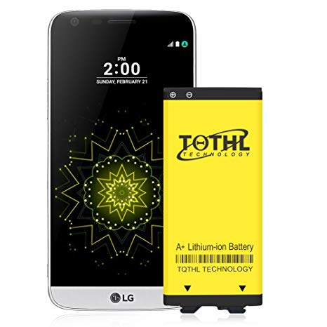 LG G5 Battery | Upgraded TQTHL 3200mah Best Replacement Li-ion Battery for LG G5 (Compatible with All G5 Models) | G5 Spare Battery [ 24 Month Warranty ]