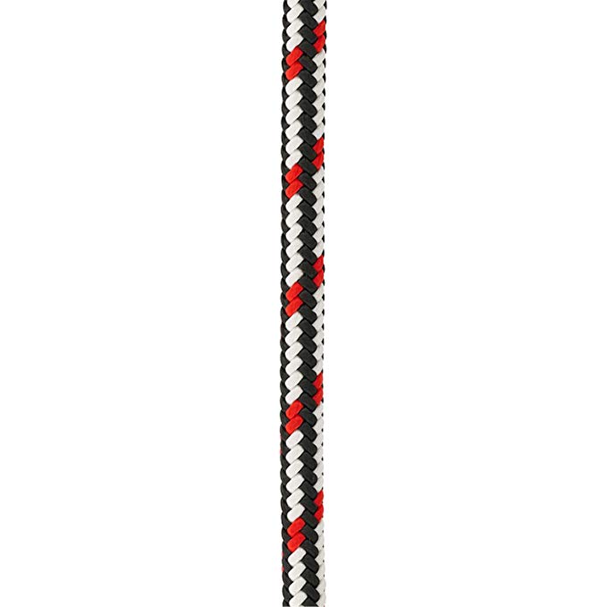 Samson Arbormaster Black/Red/White 16 Strand Climbing Rope (1/2")