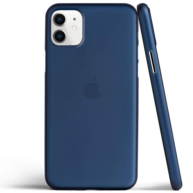 totallee Thin iPhone 11 Case, Thinnest Cover Ultra Slim Minimal - for Apple iPhone 11 (2019) (Navy Blue)