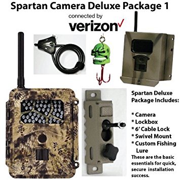 Spartan (GC-VCTi) Verizon IR - Deluxe Pkg (Camera,Box,Lock & Swivel Mount)