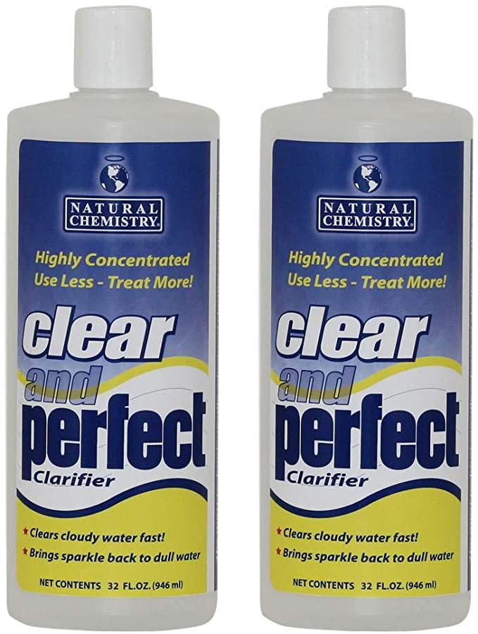 Natural Chemistry 2 03500 Clear & Perfect Swimming Pool Clarifier - 32 oz Each