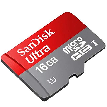 SanDisk Extreme Plus 16GB MicroSDHC UHS-I Memory Card Speed Up To 80MB/s With Adapter- SDSDQX-016G-U46A (Older Version)