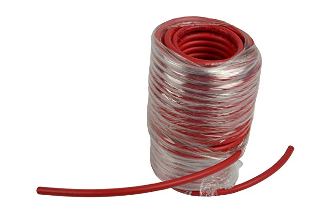 Temco 10 AWG Solar Panel Wire 50' Power Cable Red UL 4703 Copper MADE IN USA PV Gauge