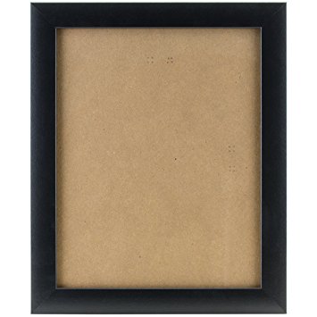 Craig Frames 1WB3BK 20 by 30-Inch Picture Frame, Smooth Wrap Finish, 1-Inch Wide, Black