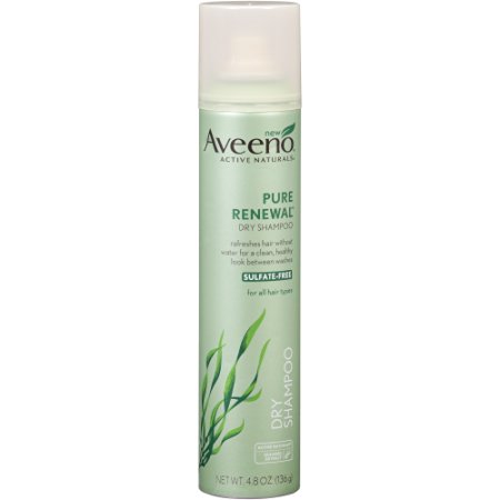 Aveeno Active Naturals Pure Renewal Dry Shampoo, 4.8 Ounce