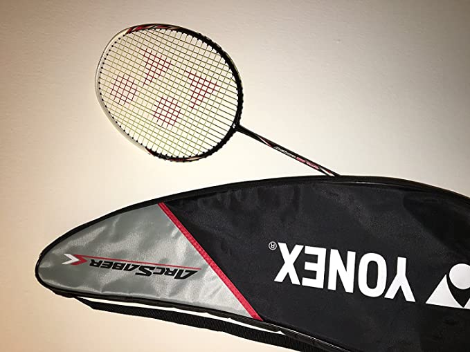 Yonex Badminton Racket ARCSABER Series with Full Cover High Tension Pre Strung Racquets