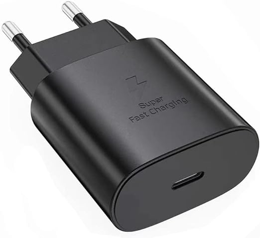 LIANSUM Porta USB di Tipo C Caricabatterie rapido da 25W per Samsung S21 /S21 ultra 5g / S20 Ultra/ S20 /S20  / S10 /S9 / S8/ A71 / A52 /A51/ A32/ A31,Caricatore Universal Huawei, Honor, Pad,Phone