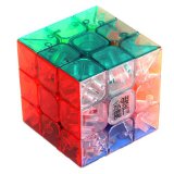 1 X 3x3x3 YJ Yulong Transparent Color Stickerless Cube puzzle Moyu 3x3