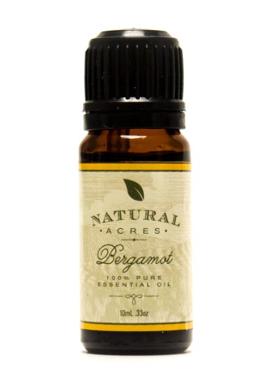 Bergamot Essential Oil - 100% Pure Therapeutic Grade Bergamot Oil by Natural Acres - 10ml