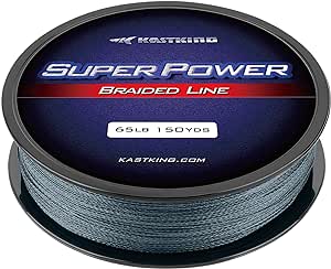 KastKing SuperPower Braided Fishing Line - Abrasion Resistant Braided Lines – Incredible Superline – Zero Stretch – Smaller Diameter – A Must-Have!