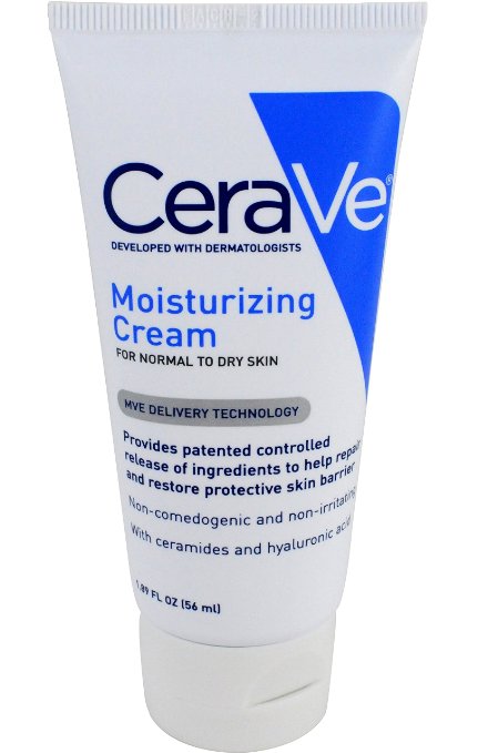 CeraVe Moisturizers, Moisturizing Cream, 1.89 Ounce