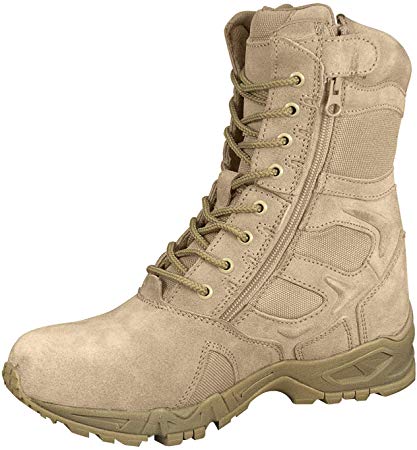 Rothco Forced Entry 8" Deployment Boots with Side Zipper