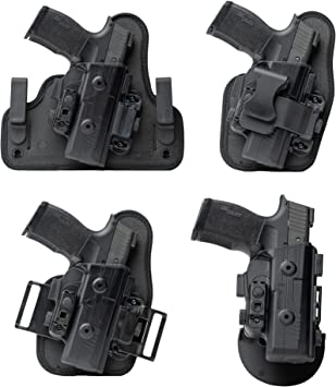 Alien Gear ShapeShift Core Carry Pack - 4 Different Holsters in 1 - IWB, Appendix, OWB Paddle, and OWB Belt Slide Included – Conceal or Open Carry - Starter Set for Anything in The ShapeShift System!