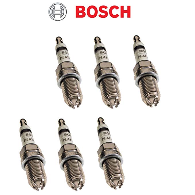 Bosch 4417 Platinum 4 FGR7DQP spark plug(Pack of 6)